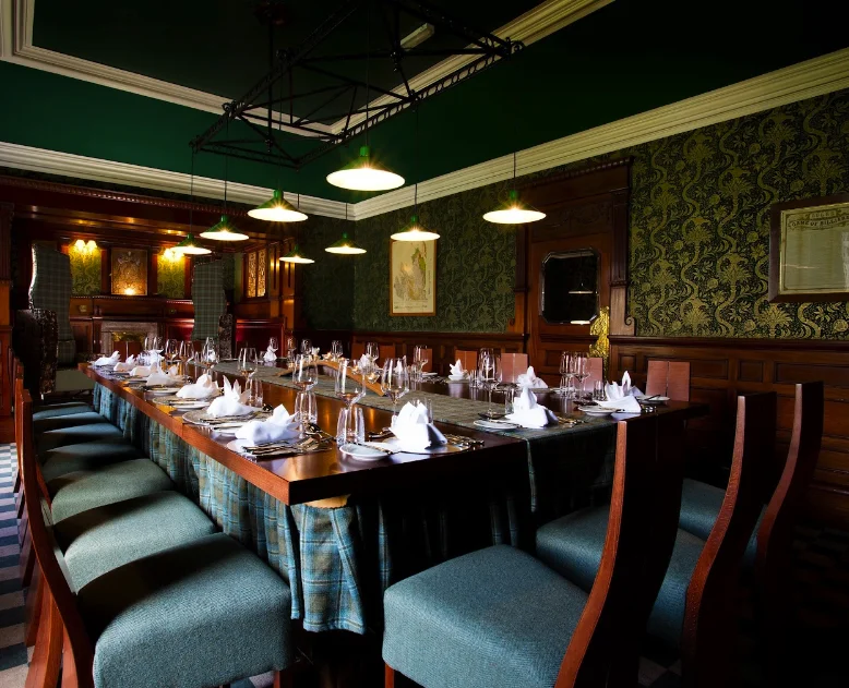 Skeabost House Hotel dining room